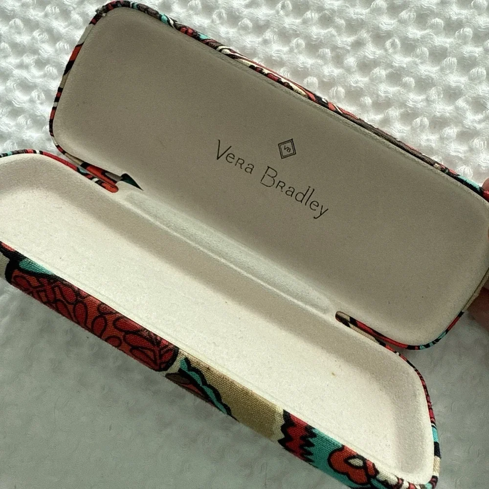 Vera Bradley Glasses Case Desert Floral Design Hard Shell Colorful‎ Sunglasses